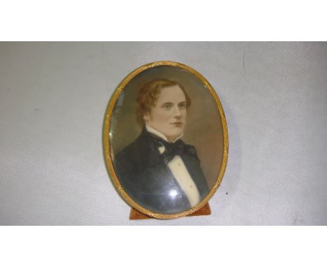 Early 20th century miniature portrait