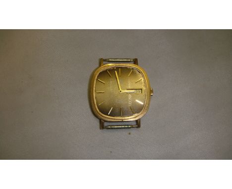 Vintage Gents Rotary 21 Jewel Automatic wristwatch (spares / repairs) in 9 ct gold case (13 g)