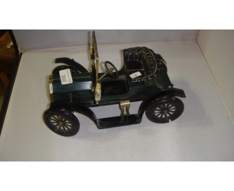 Vintage metal car ornament