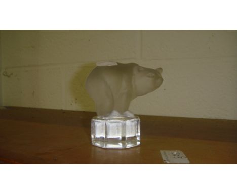Goebel glass polar bear