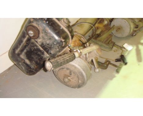 Vintage Seagull petrol boat engine short shaft