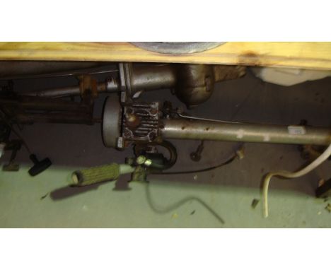 Vintage Seagull petrol boat engine long shaft