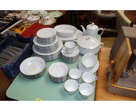 A Noritake Tahoe dinner service