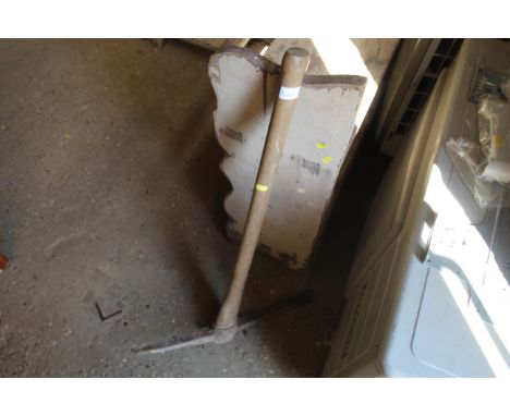 A pick axe 