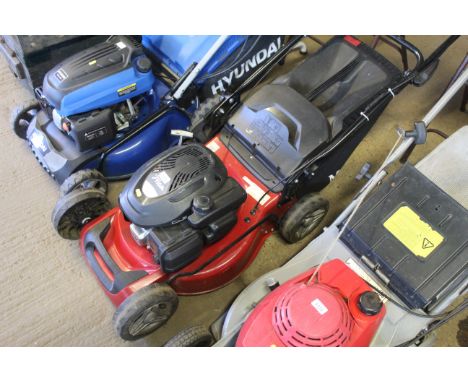 A Mountfield CP1484S petrol self propelled rotary garden lawnmower with Stiga ST140 OHV engine 