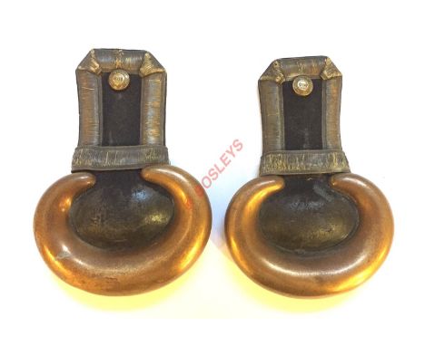 36th Madras Indian Army 1830 Pattern Undress Shoulder Scales. A scarce pair  of  undress Shoulder Scales worn by an Officer o