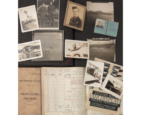 WW2 RAF Bristol Beaufighter Pilot’s Log Book for Operation “Black Friday” An interesting selection of original log books and 