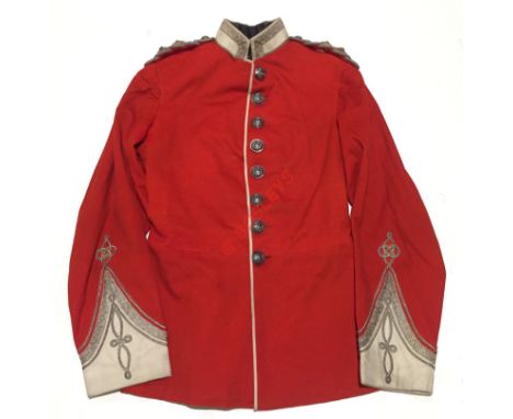 Victorian 3rd VB Manchester Regiment Officer’s Scarlet Full Dress and other uniforms. A rare selection Comprising: Early 1880