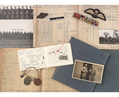RAF WW2 / Cold War Period Test Pilots Flying Log Books and Ephemera. This selection of items appertain to the RAF career of S