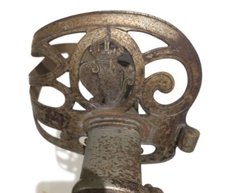 Scottish. Leith Volunteer Rifles 5th VB Royal Scots Battalion Pattern Sword. An unusual Battalion variation of the regulation