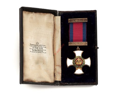WW2 1942 dated Distinguished Service Order. A fine GVIR example in fitted blue velvet and cream silk lined Garrard case of is