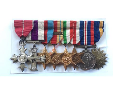 WW2 Historic 8th Army & North West Europe MBE.,MC Medal Group of Eight to “Monty’s” Personal ADC Staff Officer. An important 