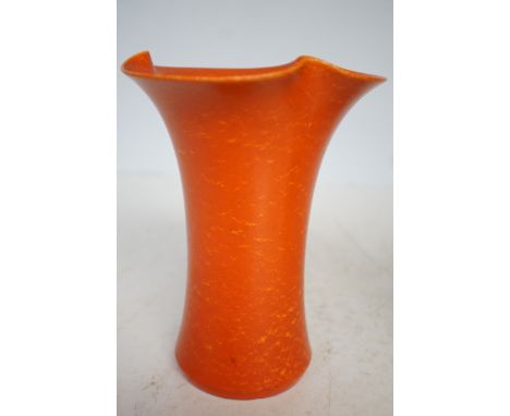 Royal Lancastrian 2143A orange peel vase Height 21 cm 