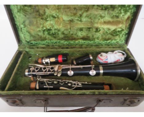Rare EJ Albert wood clarinet Burssels