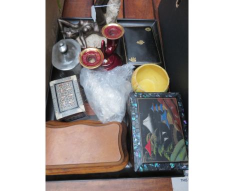 Collection of jewellery boxes, trinket boxes &amp; others
