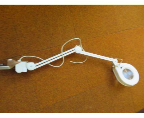 Angle poise magnifying glass with light (Large)