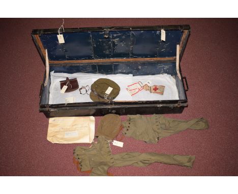 A lady's First World War period Woman's Transport Service, 'First Aid Nursing Yeomanry' (FANY) WTS cap, by Scott & Co. Piccad