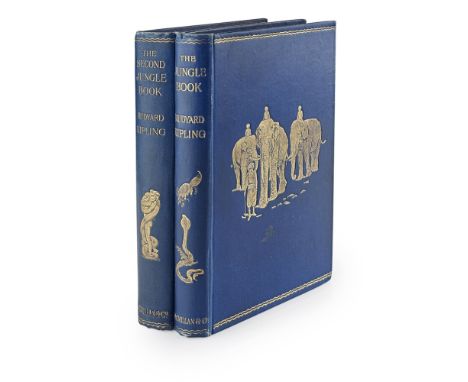 Kipling, Rudyard  The Jungle Book. London: Macmillan and Co., 1894. First edition, first impression with R. & R. Clark listed