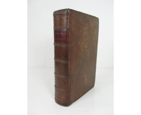 Erskine, John  An Institute of the Law of Scotland, in four books. Edinburgh: Bell and Bradfute, 1805. Fourth edition, folio,