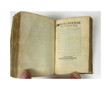[Bible. Old Testament, 1529. Latin]  Liber Salomonis. Proverbia, Ecclesiastes, Canticum canticorum. Liber Sapientiae. Ecclesi