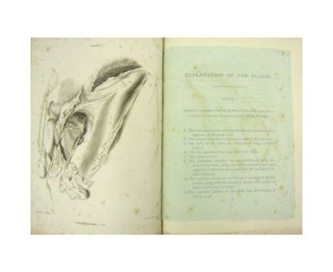 Liston, Robert  Memoir on the Formation and Connexions of the Crural Arch. Edinburgh: P. Hill, 1819. First edition, 4to., pre