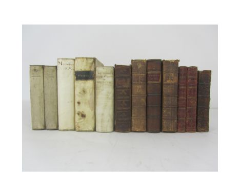 Claudianus, Claudius  Quae extant Nicolaus Heinsius Dan. Fil. Recensuit. Padua: typis Seminarii, 1734, 2 volumes, 8vo., conte