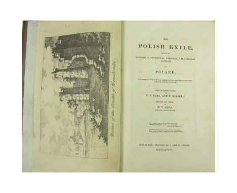 Poland - Zaba, N.F, and P. Zaleski  The Polish Exile, being an historical, statistical, political, and literary Account of Po
