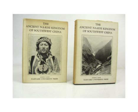 China - Rock, Joseph F.  The Ancient Na-Khi Kingdom of Southwest China. Harvard University Press, 1947. First edition, 2 volu