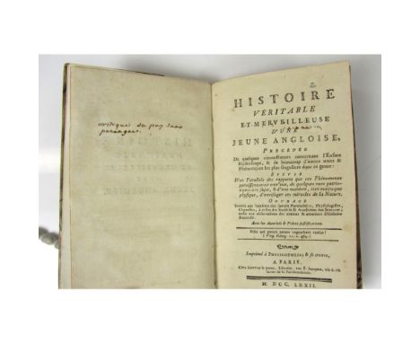 Rabdomancy  Histoire véritable et merveilleuse d'une jeune Angloise, précédée de quelques circonstances concernant l'enfant h