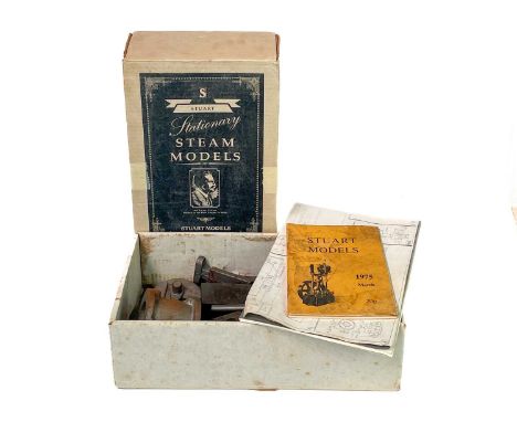 A set of castings for a Stuart Turner No 1 vertical live steam engine. With plan and booklets, boxed, unchecked.