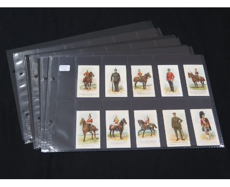 Will's - Types of the British Army (Scissors issue) complete set VG cat value £275