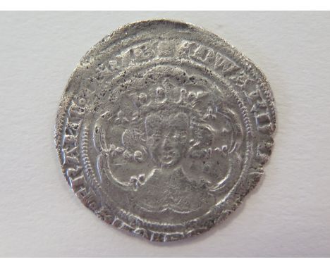 Edward III, silver groat, Fourth Coinage [1351-1377], Pre-Treaty Period [1351-1361], Class C [1351-1352], London Mint, mm. Cr