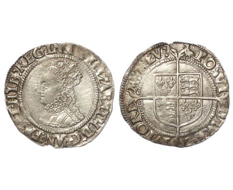 Elizabeth I silver groat, Second Issue [1560-1561] mm. Martlet, Spink 2556, full, round, well centred, possibly at sometime c