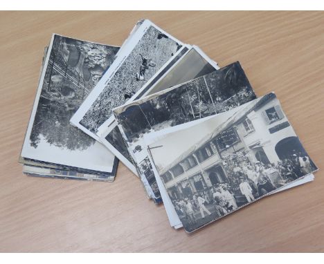 Foreign, Malaysia, very good collection, R/P's, military, events, some postally used, needs careful viewing   (approx 58 card