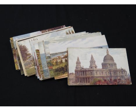 A R Quinton, varied selection, better numbers noted   (approx 56 cards)