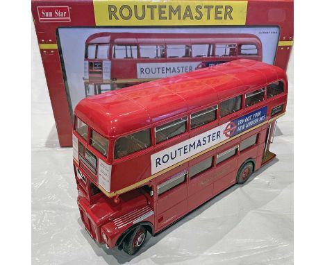 Sun Star 1/24-scale MODEL ROUTEMASTER RM 8, the first production Routemaster to be delivered, depicted as it appeared at the 