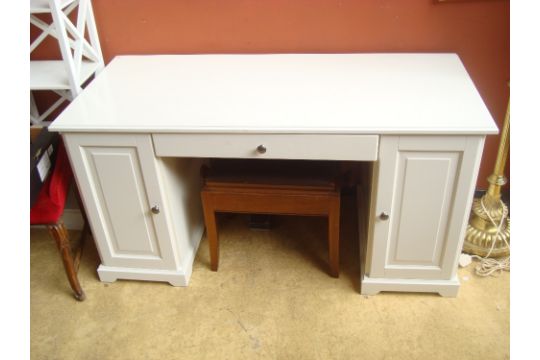 Ikea Liatorp Twin Pedestal White Desk