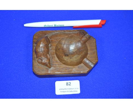 Robert Thompson Mouseman Ashtray 