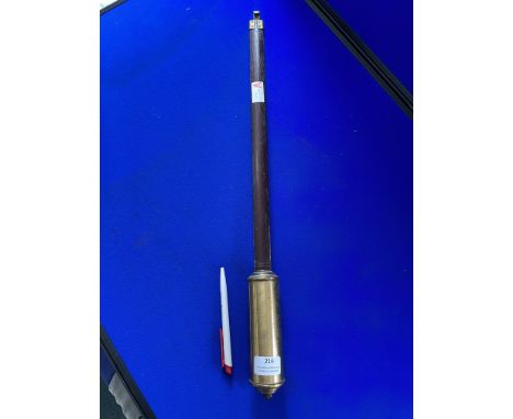 Oak &amp; Brass Clock Pendulum 