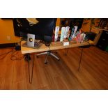 Assorted Wood Top Table/ Desks