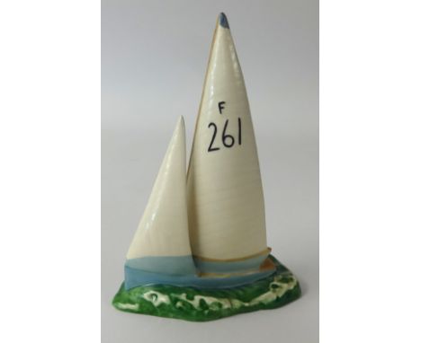 Beswick, model of a yacht impress No.0191.