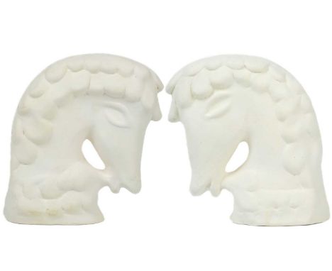 Blue Mountain Pottery Horse Bookends pair (RHA) Blue Mountain Pottery Horse Bookends pair (RHA)