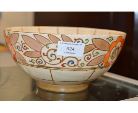 BURSLEY WARE POTTERY BOWL BY CHARLOTTE RHEAD     