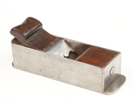 A rare, small, d/t steel mitre plane stamped BUCK Tottenham Ct. Rd. on the cupids bow bridge, measures only 6" x 1 3/4" with 