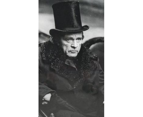 Sarah Quill (b. 1946), photograph of Richard Burton as Wagner in'Wagner', Venice 1982, signed, titled and numbered 1/25, digi