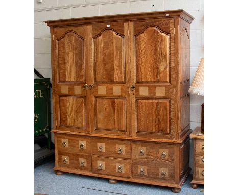 A Barker &amp; Stonehouse "Flagstone" Triple Wardrobe, 171cm by 85cm by 194cm