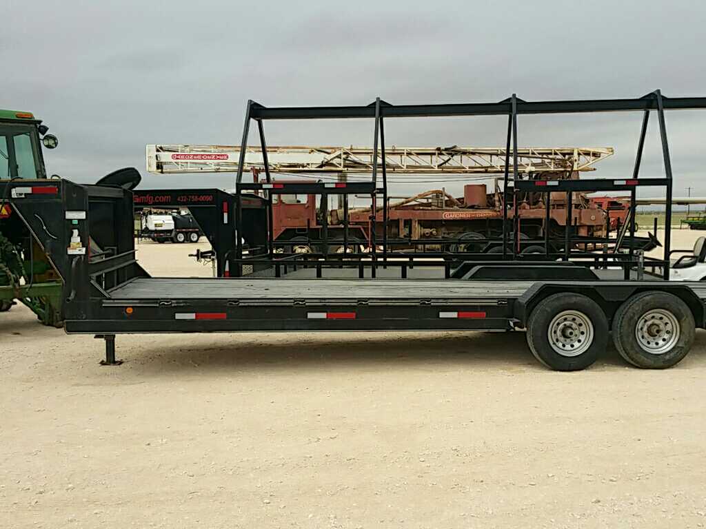 2013 Kearney 24 Ft T/A Gooseneck Equipment Trailer S 5LCLB2422D1029222