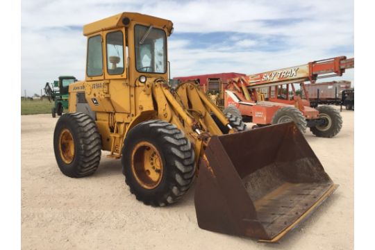 John Deere Jd 544 A Wheel Loader Runs But Transmission Problems Shows 1265 Hrs S t