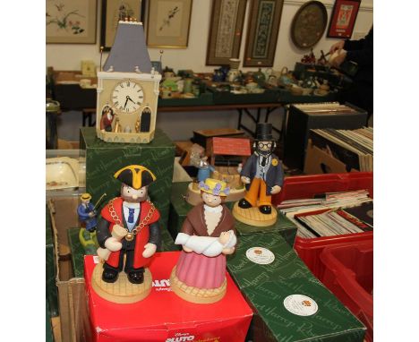 A collection of Robert Harrop Camberwick Green figures, to include Mrs Honeyman first edition limited edition 636/2500, and T