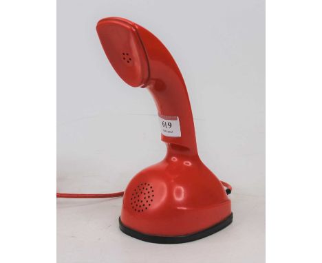 A vintage Ericsson Cobra rotary telephone, height 20.5cm